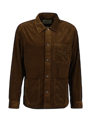 GANT Brown Corduroy Overshirt - Image 1 of 2