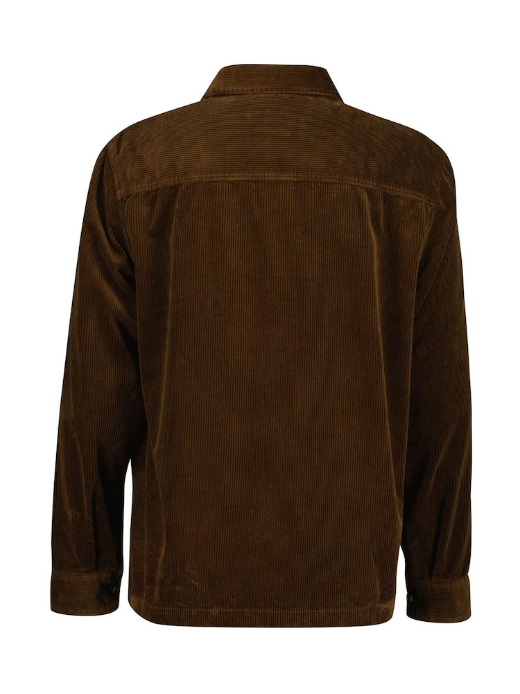 GANT Brown Corduroy Overshirt - Image 2 of 2