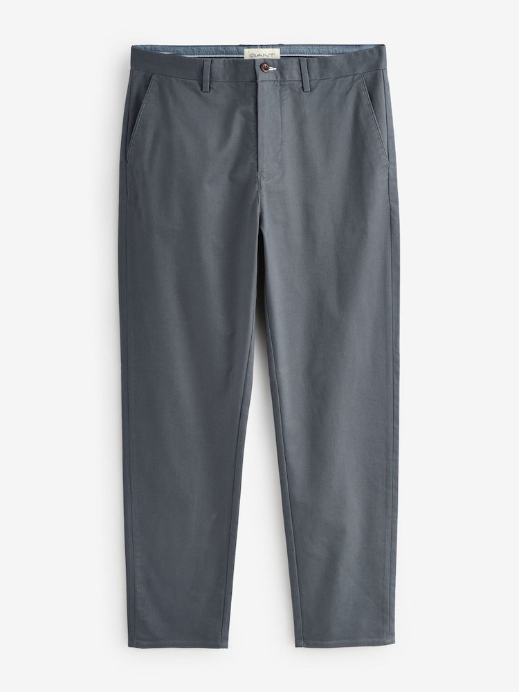 Gris - GANT Regular Fit Chino Trousers - Imagen 6 de 6