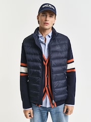 GANT Blue Down Puffer Gilet - Image 2 of 7