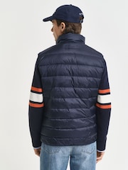 GANT Blue Down Puffer Gilet - Image 3 of 7