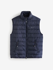 GANT Blue Down Puffer Gilet - Image 7 of 7