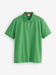 GANT Green Contrast Collar Polo Shirt - Image 1 of 1