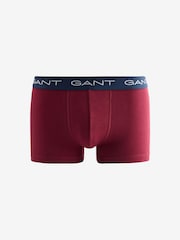 GANT Blue Stretch Cotton Boxers 5 Pack - Image 3 of 6
