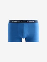 GANT Blue Stretch Cotton Boxers 5 Pack - Image 6 of 6
