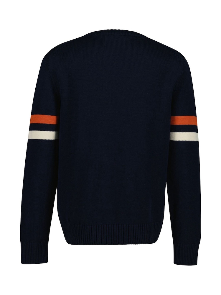 GANT Graphic Logo Badge Crew Neck Knit Jumper - Imagem 2 de 2