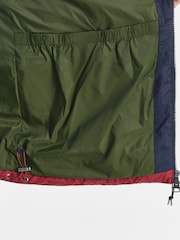 GANT Blue Active Cloud Colour Blocked Puffer Jacket - Image 7 of 8