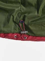 GANT Blue Active Cloud Colour Blocked Puffer Jacket - Image 8 of 8