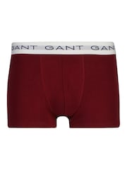 GANT Red Striped Boxers 3 Pack - Image 4 of 4