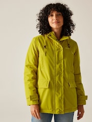 Regatta Yellow Orla Mid Length Waterproof Jacket - Image 1 of 9