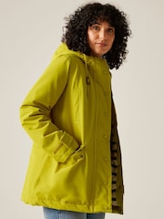 Regatta Yellow Orla Mid Length Waterproof Jacket - Image 3 of 9