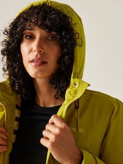Regatta Yellow Orla Mid Length Waterproof Jacket - Image 4 of 9