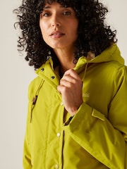 Regatta Yellow Orla Mid Length Waterproof Jacket - Image 5 of 9