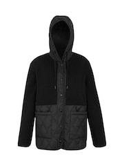 Regatta Black Mikayla Heavyweight Coat - Image 7 of 9