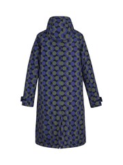Regatta Blue Orla Long Length Waterproof Jacket - Image 8 of 9