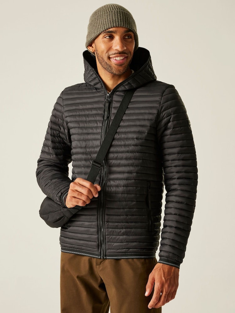 Regatta Black Rigain Coat - Image 1 of 7 Regatta Black Rigain Coat - Image 1 of 7