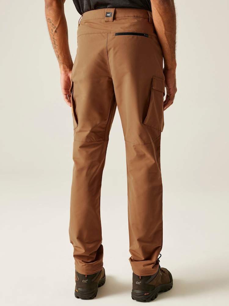 Regatta Brown Questra Cargo Trousers - Image 2 of 7