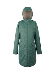 Regatta Green Womens Romine II Waterproof Parka Jacket - Image 7 of 9