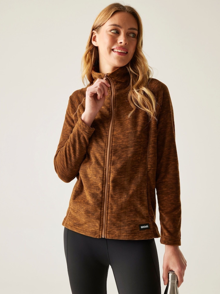 Regatta Orange Mayse Full Zip Fleece - Image 1 of 7