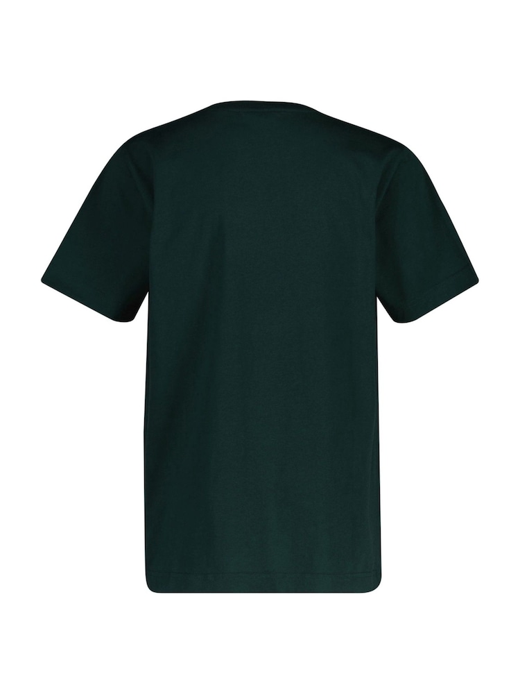 GANT Green Kids Archive Shield Logo T-Shirt - Image 2 of 3