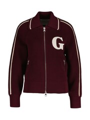 GANT Red Varsity Zip Through Cardiigan - Image 5 of 5