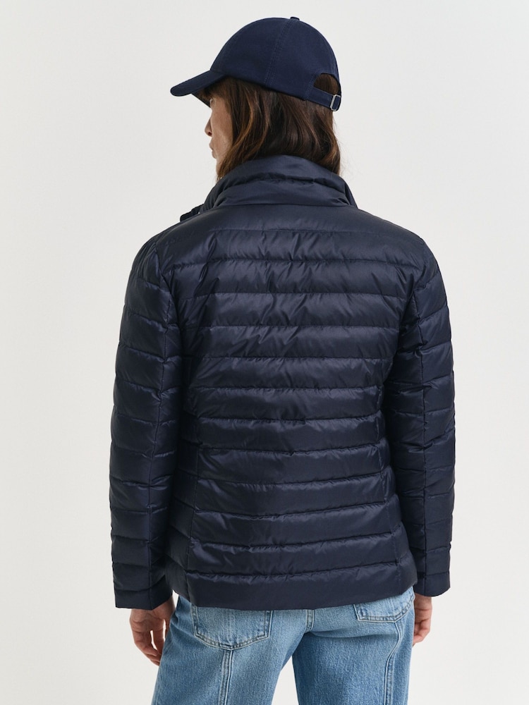 GANT Blue Down Puffer Jacket - Image 2 of 7 GANT Blue Down Puffer Jacket - Image 2 of 7