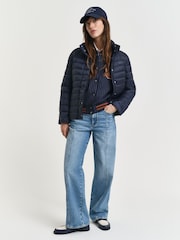 GANT Blue Down Puffer Jacket - Image 4 of 7