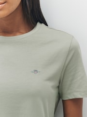GANT Green Shield Logo T-Shirt - Image 3 of 4