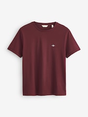 GANT Purple Shield Logo T-Shirt - Image 5 of 5
