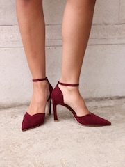 Linzi Bright Red Moira Classic Stiletto Court Heels - Image 2 of 7