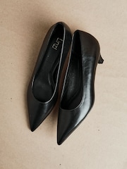 Linzi Black Zola Kitten Court Heel - Image 1 of 5