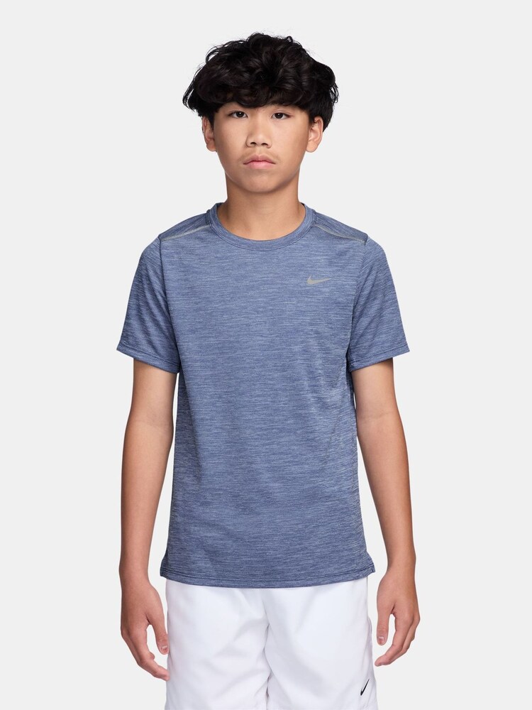 Mystic Navy - Nike Miler Dri-FIT Short Sleeve T-Shirt - Imagen 1 de 4