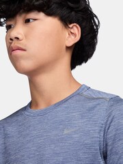 Mystic Navy - Nike Miler Dri-FIT Short Sleeve T-Shirt - Imagen 3 de 4