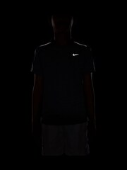 Mystic Navy - Nike Miler Dri-FIT Short Sleeve T-Shirt - Imagen 4 de 4