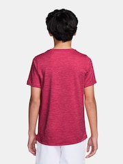 Rosa Rush - Nike Miler Dri-FIT Short Sleeve T-Shirt - Imagen 3 de 8