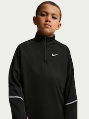 Nike Black Dri-Fit Miler Half Zip Top - Image 3 of 5