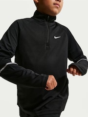 Nike Black Dri-Fit Miler Half Zip Top - Image 5 of 5