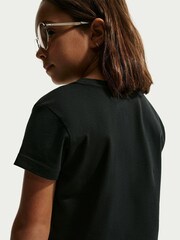 Nike Black Sportswear Cropped T-Shirt - Image 4 of 5