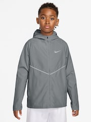 Nike Smoke Grey Miler Repel UV Training Jacket - Image 1 of 3