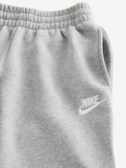Nike Grey Heather Loose Wide Leg Joggers - Image 6 of 7
