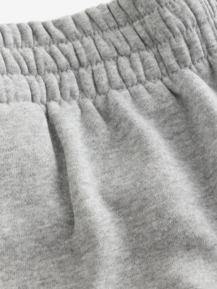 Nike Grey Heather Loose Wide Leg Joggers - Image 7 of 7
