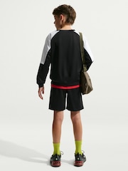 Чорний - Nike Crew and Shorts Tracksuit - Image 2 of 7