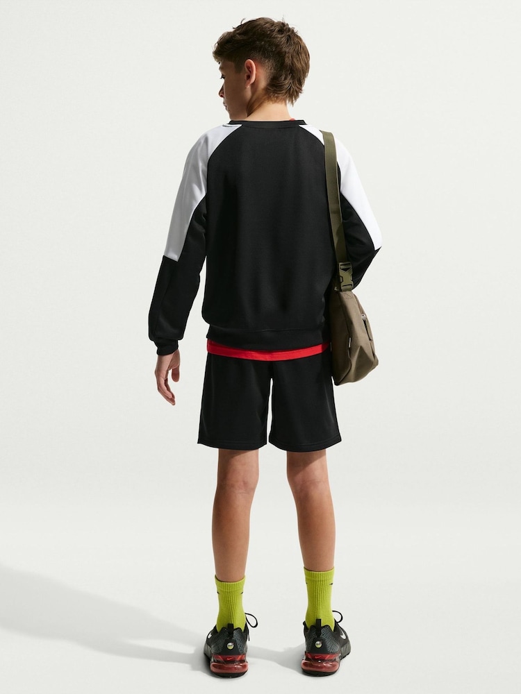 Чорний - Nike Crew and Shorts Tracksuit - Image 2 of 7