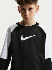 Чорний - Nike Crew and Shorts Tracksuit - Image 3 of 7