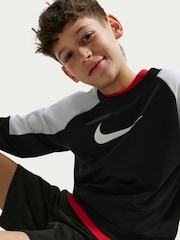 Чорний - Nike Crew and Shorts Tracksuit - Image 5 of 7