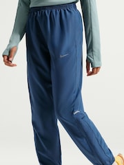 Nike Mystic Navy Dri-FIT Miler Woven Joggers - Image 3 of 5