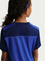 Nike Blue Void Short Sleeve Top - Image 4 of 5
