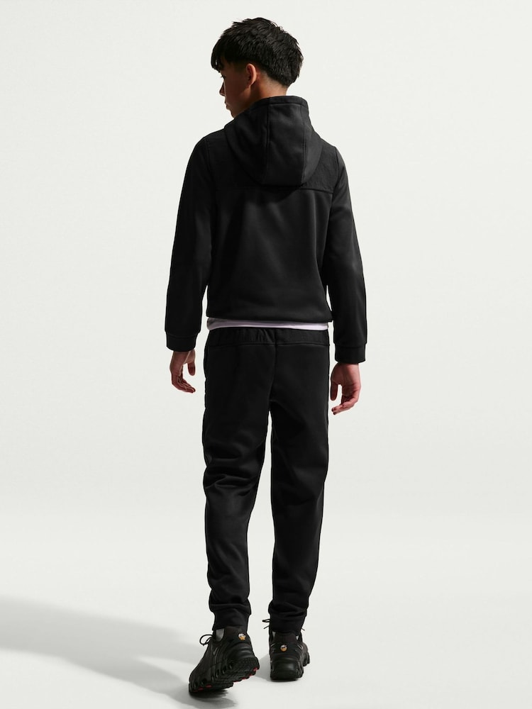 שחור - Nike מכנסי טרנינג דגמ"ח עם כיסים, סדרת City - תמונה 2 מתוך 5