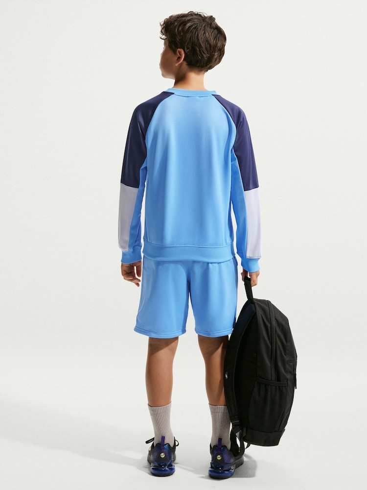 Університетський синій - Nike Crew and Shorts Tracksuit - Image 2 of 7