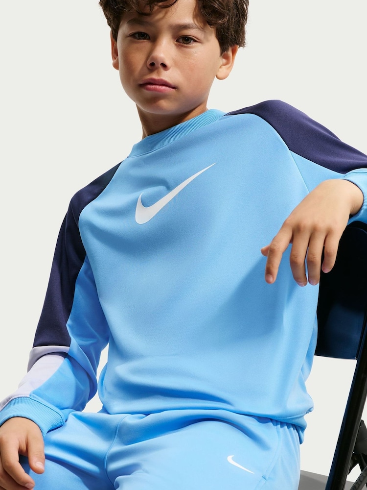 Університетський синій - Nike Crew and Shorts Tracksuit - Image 7 of 7